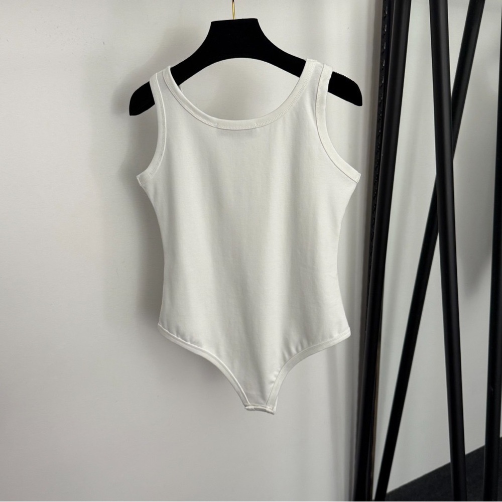 Stylish White Kids Bodysuit - Picture 6 of 6